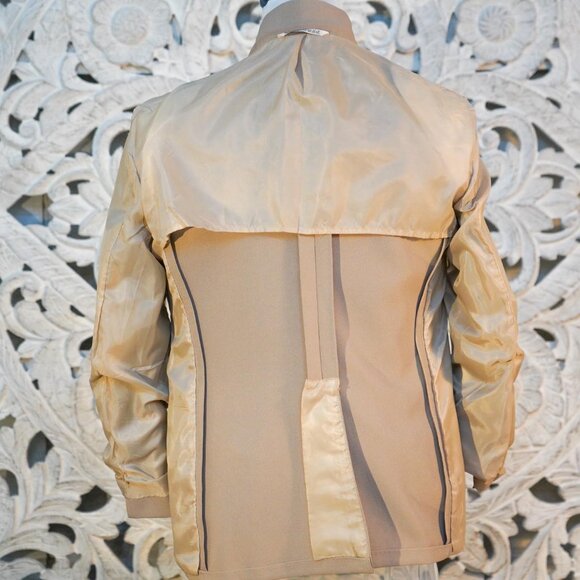 Towncraft 42S Men’s Blazer Beige Gold Buttons USA Made Classic Fit Vintage - Picture 13 of 15